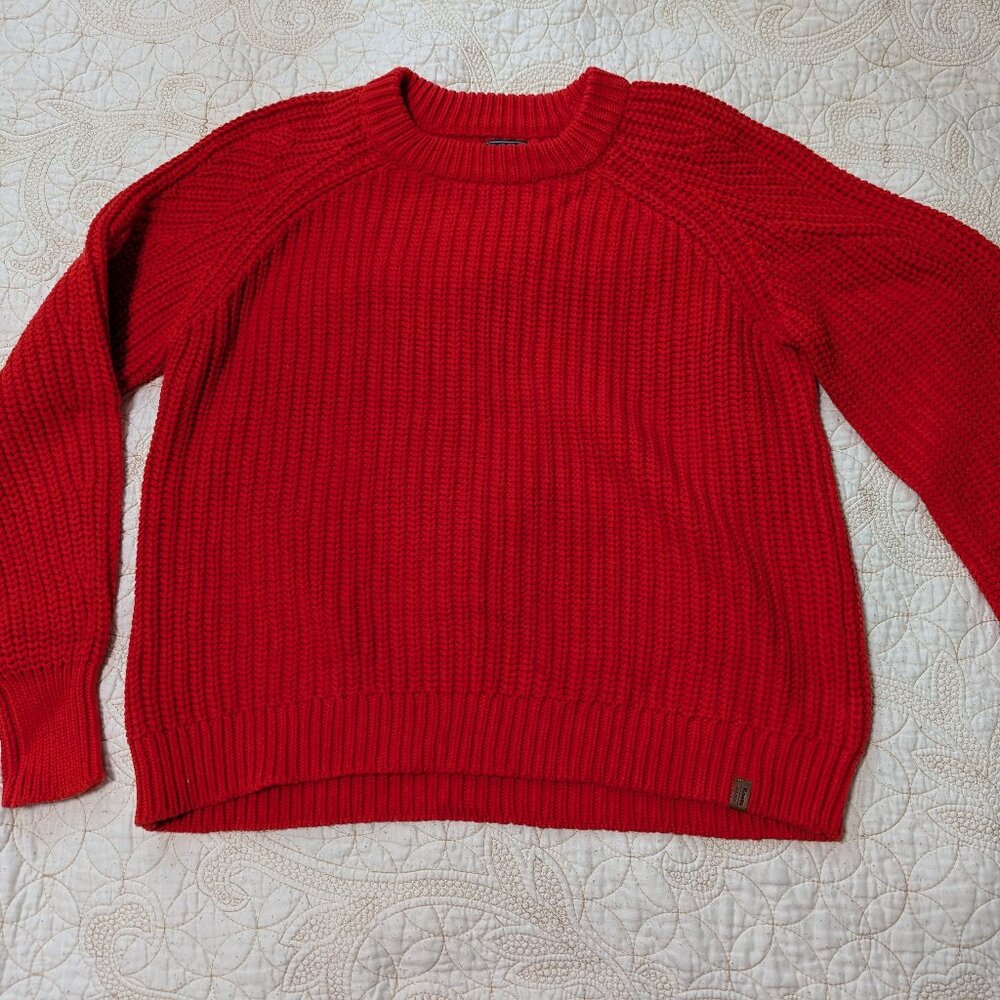 NWT Roots Women’s Ramore Sweater Sz. XL Spicy Orange